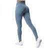 Aoxjox High Waisted Workout Leggings for Women Trinity Yoga Pants 26.5" (Steel Blue, XX-Large) view 1