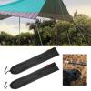 Tomotato 2Pcs Tent Pole Bag, 31.5in Trekking Poles Carrying Bag Tent Stakes Bag Black Portable Canopy Pole Storage Bag Camping Accessory for Camping Hiking Tent view 2