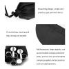 Tomotato 2Pcs Tent Pole Bag, 31.5in Trekking Poles Carrying Bag Tent Stakes Bag Black Portable Canopy Pole Storage Bag Camping Accessory for Camping Hiking Tent view 4