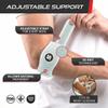 Sleeve Stars Tennis Elbow Brace for Men & Women, Elbow Brace for Tendonitis, Tennis Elbow Strap, Golfers Elbow Brace, Elbow Support Wrap for Tennis Elbow Relief, Fits 9"-23" (Single/Mint Green) view 3