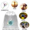 BDPWSS Movie Inspired Drawstring Backpacks A Very Merry Unbirthday To You Book Themed Gift Daughter Birthday Gift (Unbirthday to you Sbp) view 3