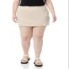 Amazon Essentials Women's Ponte A-Line Mini Skirt (Previously Daily Ritual), Taupe, Small
