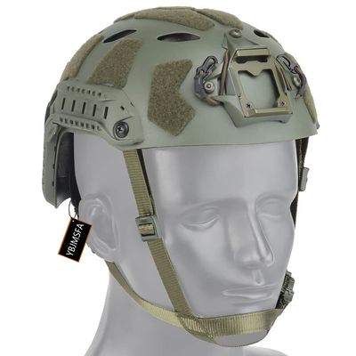 Tactical Fast Airsoft Helmet SF SUPRT HIGH Cut Quick Connect Tactical Headset for Role Playing CS Games