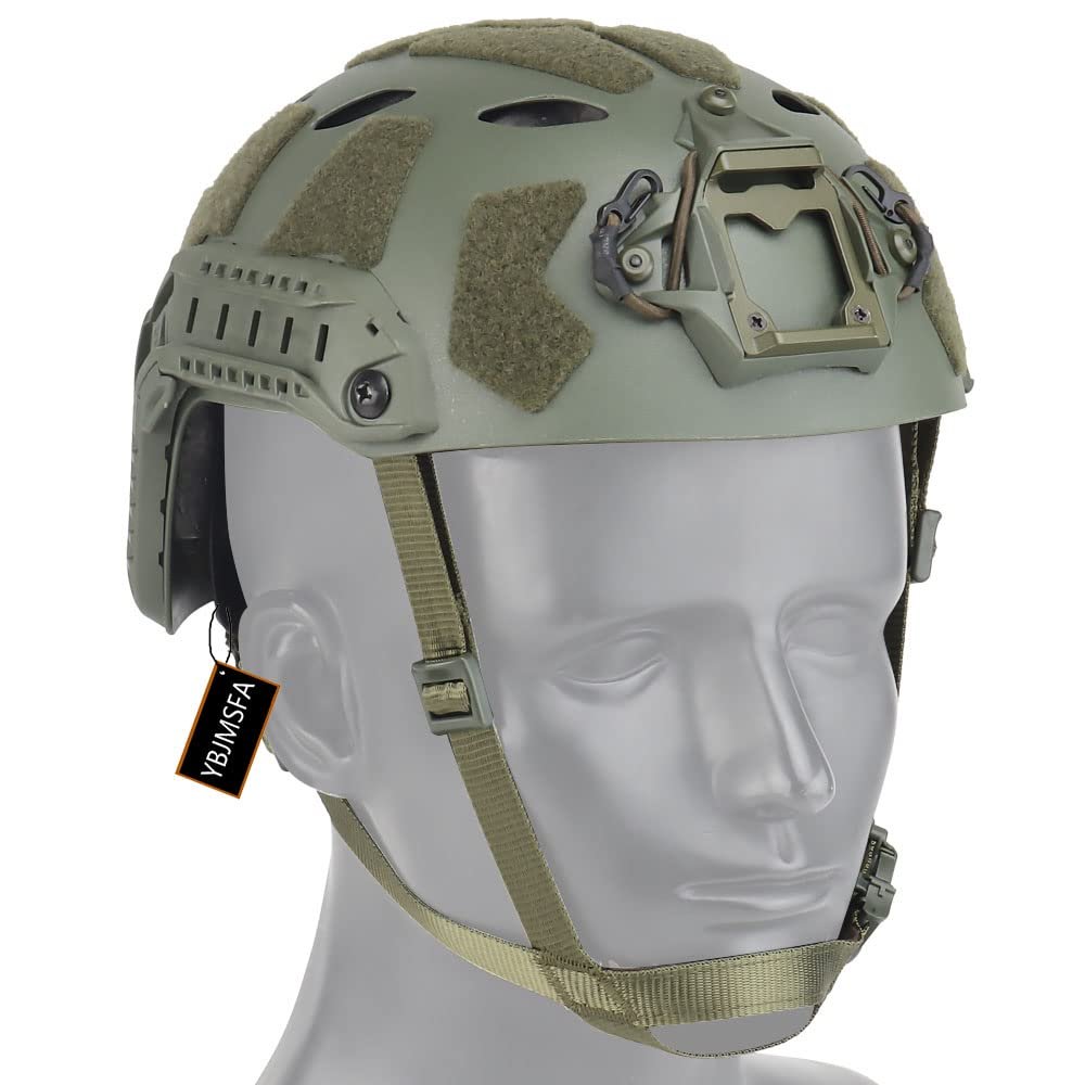 Tactical Fast Airsoft Helmet SF SUPRT HIGH Cut Quick Connect Tactical Headset for Role Playing CS Games