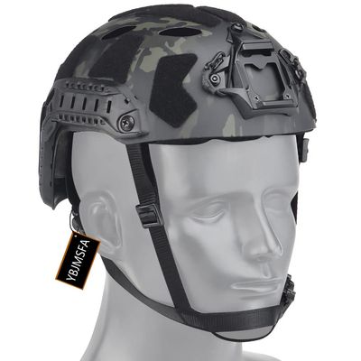 Tactical Fast Airsoft Helmet SF SUPRT HIGH Cut Quick Connect Tactical Headset for Role Playing CS Games