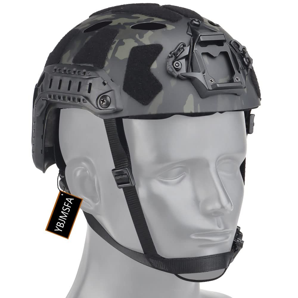 Tactical Fast Airsoft Helmet SF SUPRT HIGH Cut Quick Connect Tactical Headset for Role Playing CS Games