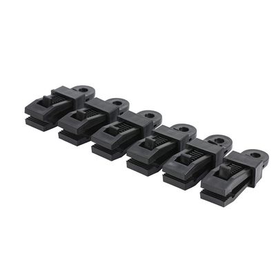 6 Pieces Plastic Tent Clamp Tent Clip for Camping Hiking Outdoor Travel