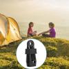 6 Pieces Plastic Tent Clamp Tent Clip for Camping Hiking Outdoor Travel view 3