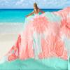HIHOHO Beach Blanket Waterproof Sandproof Extra Large Beach Mat 79" X 83"/120"x108"for 1-8 Adults Quick Drying Durable Outdoor Picnic Mat for Beach Travel Camping Hiking view 2