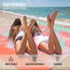 HIHOHO Beach Blanket Waterproof Sandproof Extra Large Beach Mat 79" X 83"/120"x108"for 1-8 Adults Quick Drying Durable Outdoor Picnic Mat for Beach Travel Camping Hiking view 4