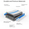 AWSUM 13ft Air Mat Tumbling Mat 4 inches Thick Inflatable Gymnastics Tracks with Electric Air Pump for Gym/Water/Yoga view 2