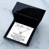Necklace Luxury Box - Daughter in Law Gift Necklace, Gift from Mother in Law, Wedding Gift, Jewelry Gift from Mother in Law, Gift for Bride from Mother in Law view 1