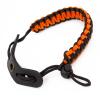 Bow Wrist Sling, 550 Paracord Strap Comfortable on Hand, Fit Compound Bow & Recurve (Orange-Black) view 3