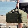 APRILBAY Duffel Bag  Heavy Duty Tactical Gym Bag for Men, Splashwater-Proof Weekender Travel Bag for Basketball, Football, Soccer, Hiking, and Hunting (Dark Green) view 2