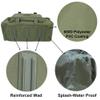 APRILBAY Duffel Bag  Heavy Duty Tactical Gym Bag for Men, Splashwater-Proof Weekender Travel Bag for Basketball, Football, Soccer, Hiking, and Hunting (Dark Green) view 4