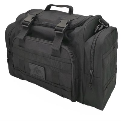 APRILBAY Duffel Bag  Heavy Duty Tactical Gym Bag for Men, Splashwater-Proof Weekender Travel Bag for Basketball, Football, Soccer, Hiking, and Hunting (Black)