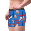 EAQ Custom Underwear Custom Boxers for Men with Face Valentine's Day Boxer Briefs Underpants Printed with Photo As Gif view 2