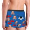EAQ Custom Underwear Custom Boxers for Men with Face Valentine's Day Boxer Briefs Underpants Printed with Photo As Gif view 3