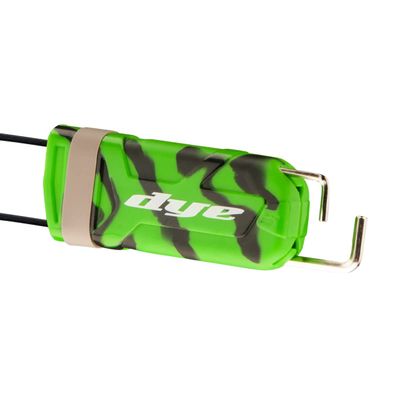 Dye Flex Paintball Barrel Sock (TWST Lime/Black)