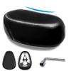 GLDYTIMES Electric Scooter Seat Cushion Comfortable Bike Seats Memory Foam Sweat Proof Electric Scooter Waterproof Saddle with Dual Shock Absorbing Replacement for Electric Bike Tricycle view 1