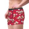 EAQ Custom Underwear Custom Boxers for Men with Face Valentine's Day Boxer Briefs Underpants Printed with Photo As Gif view 2