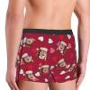 EAQ Custom Underwear Custom Boxers for Men with Face Valentine's Day Boxer Briefs Underpants Printed with Photo As Gif view 3