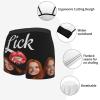 EAQ Custom Underwear Custom Boxers for Men with Face Valentine's Day Boxer Briefs Underpants Printed with Photo As Gif view 2