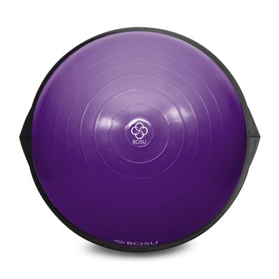 Bosu Pro Balance Board Strength Trainer Ball, Equipment for Home Gym, 26 Inch, Purple