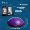 Bosu Pro Balance Board Strength Trainer Ball, Equipment for Home Gym, 26 Inch, Purple view 2