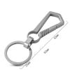 RISON-Titanium Key Chain with Key Ring,Anti-Lost Quick Release Spring Keychain Carabiner Car Key Chains for Men and Women view 2