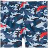 Hurley boys Swim Suit 2-piece Outfit Rash Guard Set, Blue/Sharkbait, 18 Months US view 2