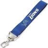 aminco NFL Detroit Lions Deluxe Wristlet Keychain 8 inches view 1