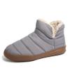 Dearfoams Men's Bryant Nylon Memory Foam Sport Lounge Bootie Slipper, Medium Grey, Large view 1