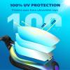 Aegend Swim Goggles, 2 Pack Swimming Goggles No Leaking Adult Men Women, Aqua & Double Aqua view 3