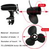 Boatman 13 3/4x15 Aluminum Outboard Boat Propeller fit Johnson Evinrude Cupped Prop Engines 90-140 HP,15-Spline view 2