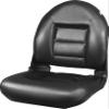 Tempress Navistyle High Back Folding Boat Seat (Black) view 1