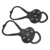 5 Teeth Climbing Shoe Spikes, 5 Teeth Crampons Good Flexibility Slip Resistance Strong Grip for Outdoor for Mountaineering view 2