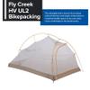 Big Agnes Fly Creek HV UL Bikepack - Bikepack Solution Dye-Packing Tent, 2 Person (Yellow/Greige) view 2