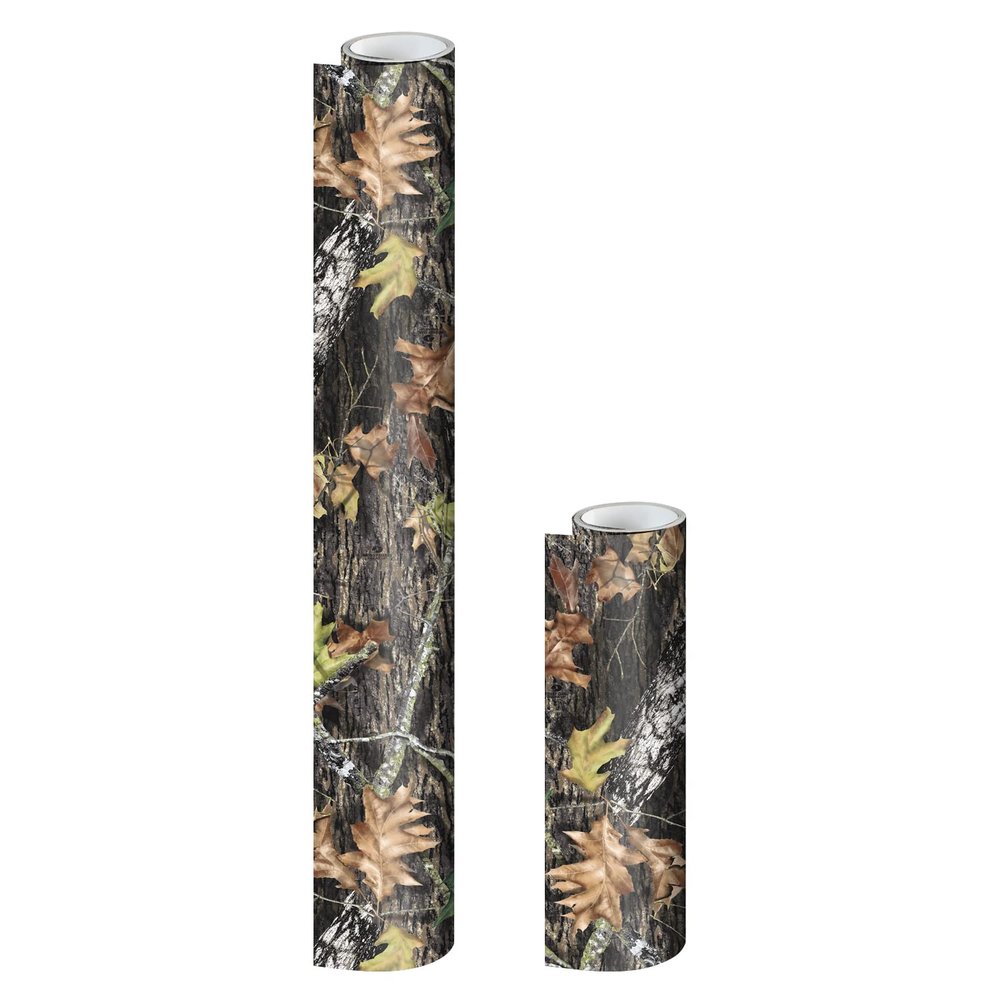 Mossy Oak Matte Camo Roll Hunting Patterns, Self-Adhesive Vinyl Wrap, DIY (24"x36", Break-Up)