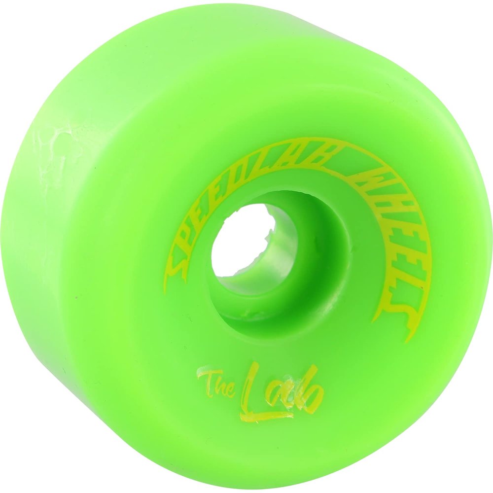 Speedlab The Lab 64mm 99a Green/Yellow Longboard Wheels (Set of 4)