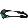 Birdz Eyewear Seahawk Padded Polarized Sunglasses 2 Pairs w/Strap Water Sports Surfing Kayaking Jetski Black w/Pink & Purple Mirror Lenses view 3