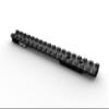Monstrum Picatinny Rail Mount for Savage Accu-Trigger (Round Back) Model Rifles | Savage 10/11/12/14/16/110 | Short Action | 0 MOA view 2