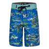Hurley Boys Board Shorts, Blue Doodle, 4 view 1