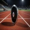 The RT Black Lighting 1 kg Discus is Designed to Empower Girls by Enhancing Their Ability to Throw Farther and Build Confidence. The 1kg Discus aids Young Athletes in achieving Their Goals. view 3