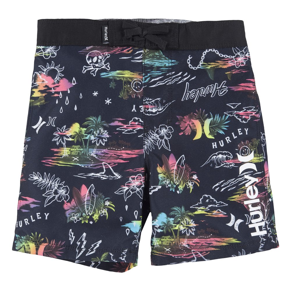 Hurley Boys Board Shorts, Multi Doodle, 16