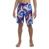 Hurley Boys' Printed Pull On Swim Trunks, Deep Royal Blue/Americana, 6 view 2