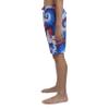 Hurley Boys' Printed Pull On Swim Trunks, Deep Royal Blue/Americana, 6 view 4