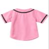 Hat and Beyond Kids Baseball Button Down Jersey (10T, 05up01_Pink/Black) view 3