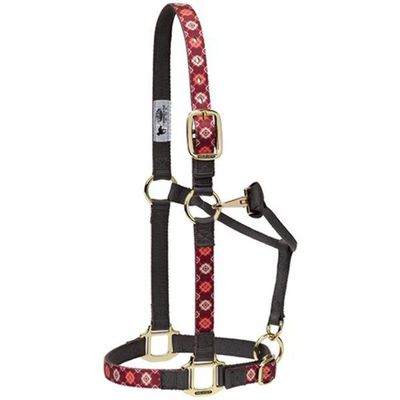 Weaver Equine Adjustable Patterned Nylon Horse Halter