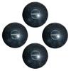 BuyBocceBalls - EPCO Candlepin Bowling Balls - Paramount Speckled - Black (4 1/2 inch- 2lbs. 6oz.) - 4 Balls - Made in USA view 2